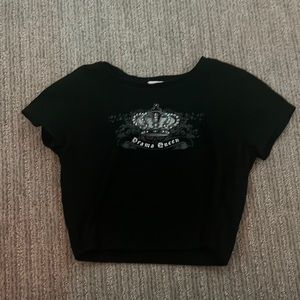 Drama queen crop top from garage